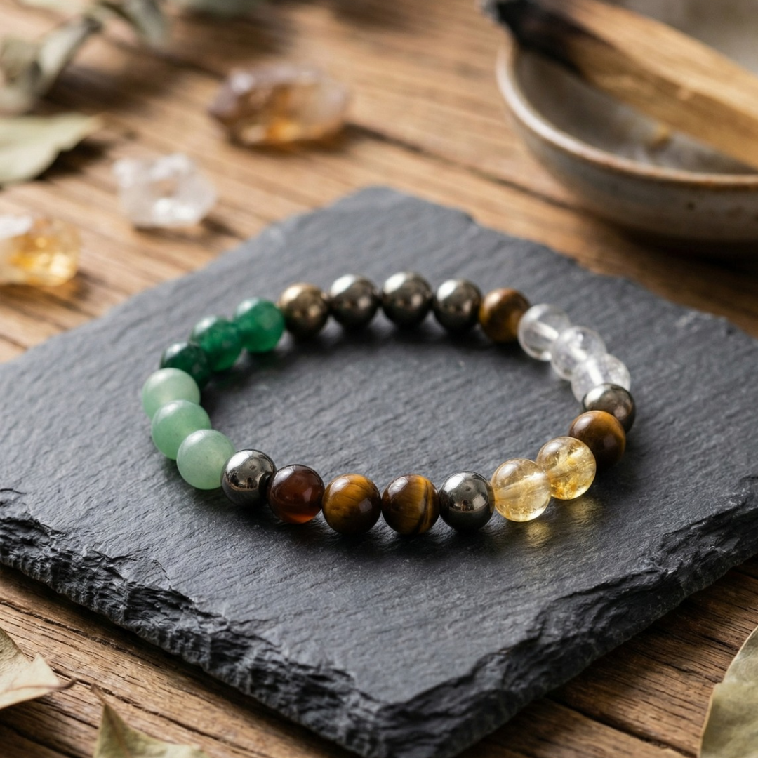 Rinmukteshwar Siddh Dhan Yog™ Bracelet (Pure Natural Stones)