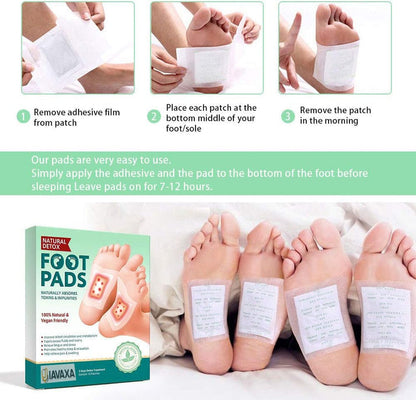 Premium Natural Detox Foot Patches For Weight Loss & Overall Wellness Pack of 20 [Buy 1 GET 1]