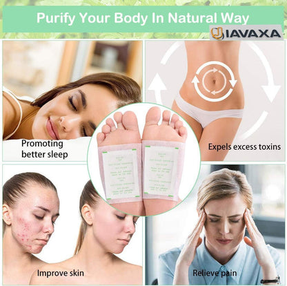 Premium Natural Detox Foot Patches For Weight Loss & Overall Wellness Pack of 20 [Buy 1 GET 1]