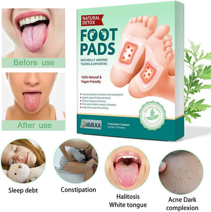 Premium Natural Detox Foot Patches For Weight Loss & Overall Wellness Pack of 20 [Buy 1 GET 1]